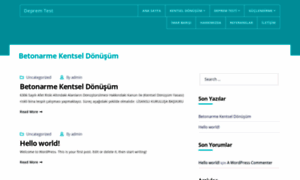 Depremtest.net thumbnail