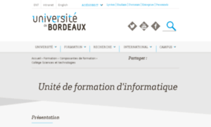 Dept-info.labri.u-bordeaux.fr thumbnail