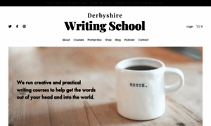 Derbyshirewritingschool.com thumbnail