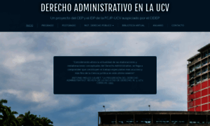 Derechoadministrativoucv.com.ve thumbnail