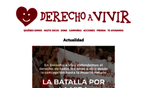 Derechoavivir.org thumbnail