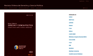 Derechoycienciapolitica.uct.cl thumbnail
