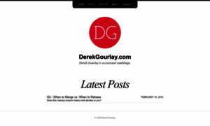 Derekgourlay.com thumbnail