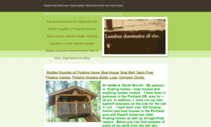 Derekmorrellfloatinghomes-boathouses-woodproduct.com thumbnail