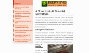 Derivativesinvesting.com thumbnail