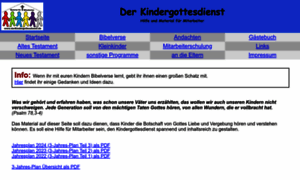 Derkindergottesdienst.de thumbnail