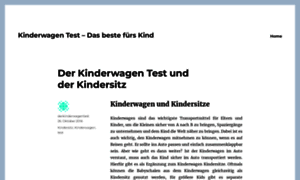 Derkinderwagentest.wordpress.com thumbnail