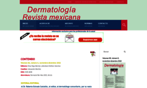 Dermatologiarevistamexicana.org.mx thumbnail