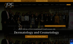 Dermatology-conferences.com thumbnail