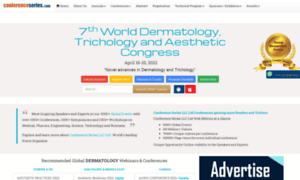 Dermatology.conferenceseries.com thumbnail