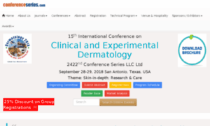 Dermatology.conferenceseries.net thumbnail