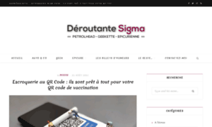 Deroutante-sigma.fr thumbnail