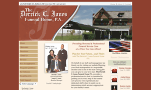 Derrickcjonesfuneralhome.com thumbnail