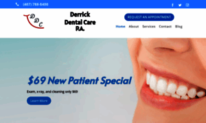 Derrickdentalcare.com thumbnail