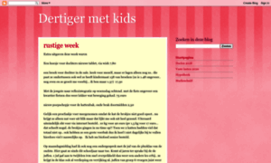 Dertigermetkids.blogspot.nl thumbnail