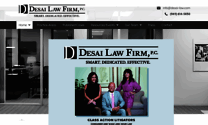 Desai-law.com thumbnail