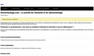 Desamiantage.org thumbnail