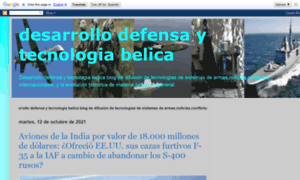 Desarrollodefensaytecnologiabelica.blogspot.com.ar thumbnail