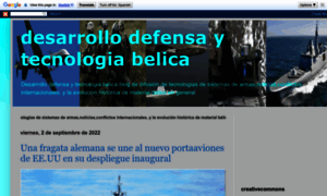 Desarrollodefensaytecnologiabelica.blogspot.com thumbnail