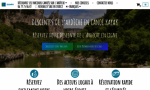 Descente-canoe-ardeche.com thumbnail