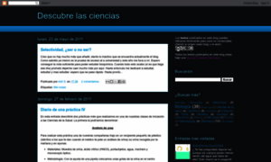 Descubrelasciencias.blogspot.com thumbnail