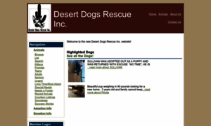 Desertdogsrescue.org thumbnail