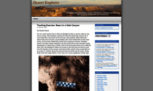 Desertexplorer.wordpress.com thumbnail