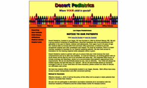 Desertpediatricslv.com thumbnail