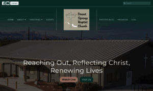 Desertspringsbaptist.org thumbnail