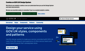 Design-system.service.gov.uk thumbnail