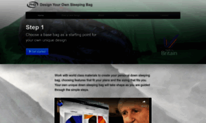 Design-your-own-sleeping-bag.com thumbnail