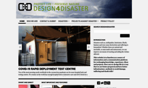 Design4disaster.org thumbnail