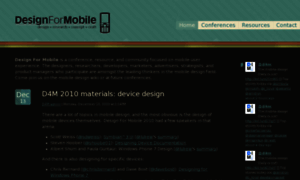 Design4mobile.com thumbnail