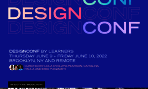 Designconf22.joinlearners.com thumbnail