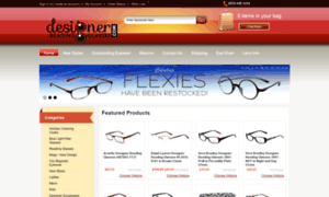 Designer-reading-glasses.com thumbnail