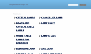 Designer-table-lamps.net thumbnail