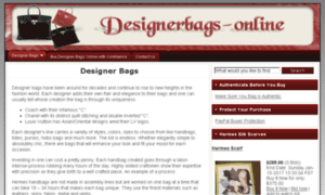 Designerbags-online.com thumbnail