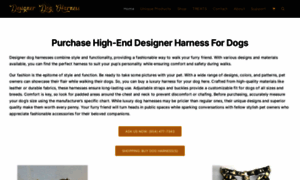 Designerdogharness.com thumbnail