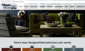 Designerfabricsforless.com thumbnail