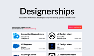 Designerships.com thumbnail