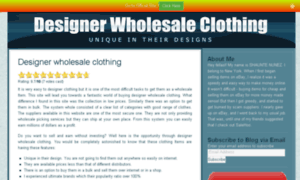 Designerwholesaleclothings.com thumbnail