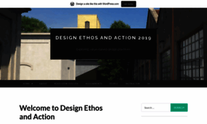 Designethosandaction2019.wordpress.com thumbnail