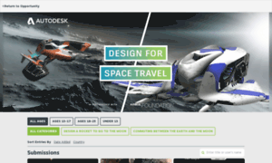 Designforspacetravel.autodeskcompetitions.com thumbnail