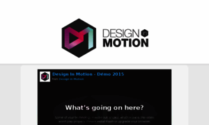 Designinmotion.fr thumbnail