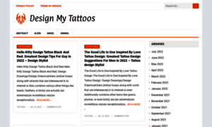 Designmytattoos.com thumbnail