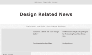 Designrelatednews.com thumbnail