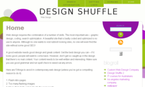 Designshuffle.co.uk thumbnail
