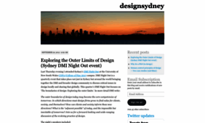 Designsydney.wordpress.com thumbnail