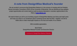 Designwisemedical.org thumbnail