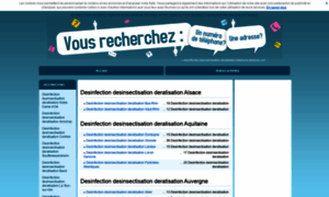 Desinfection-desinsectisation-deratisation.telephone-adresse.com thumbnail
